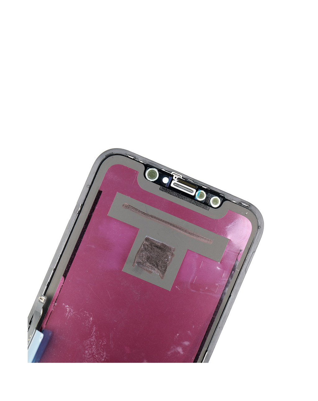 LCD-Display mit Stahlplatte Pre-Installed für iPhone XR (Aftermarket Plus: COF)