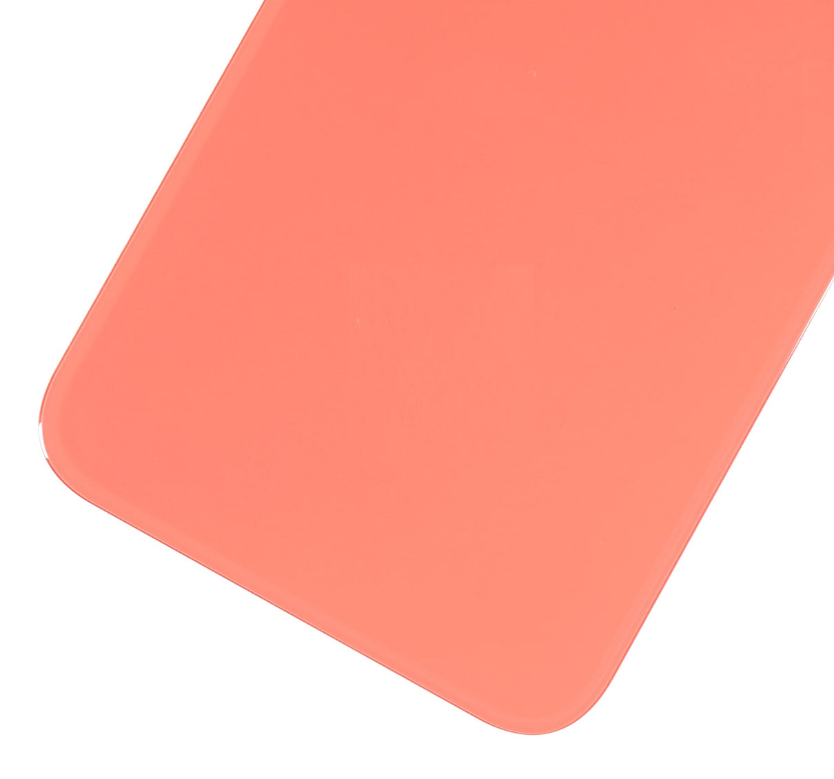 Back Cover for iPhone XR (Without Logo) (Coral)
