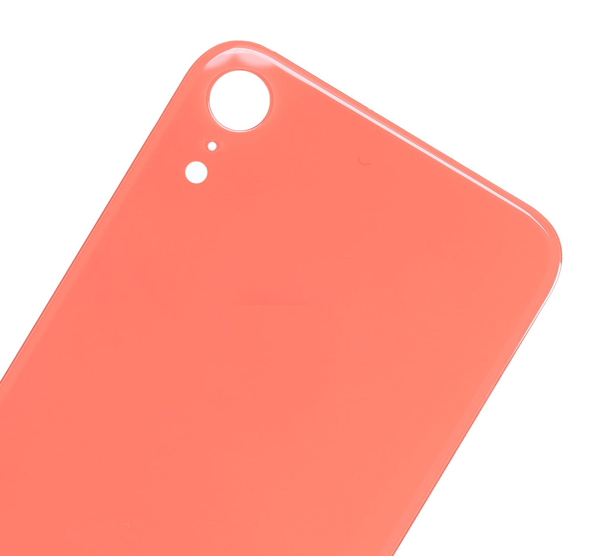 Back Cover for iPhone XR (Without Logo) (Coral)