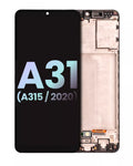 OLED-Display mit Rahmen Samsung Galaxy A31 Service Pack