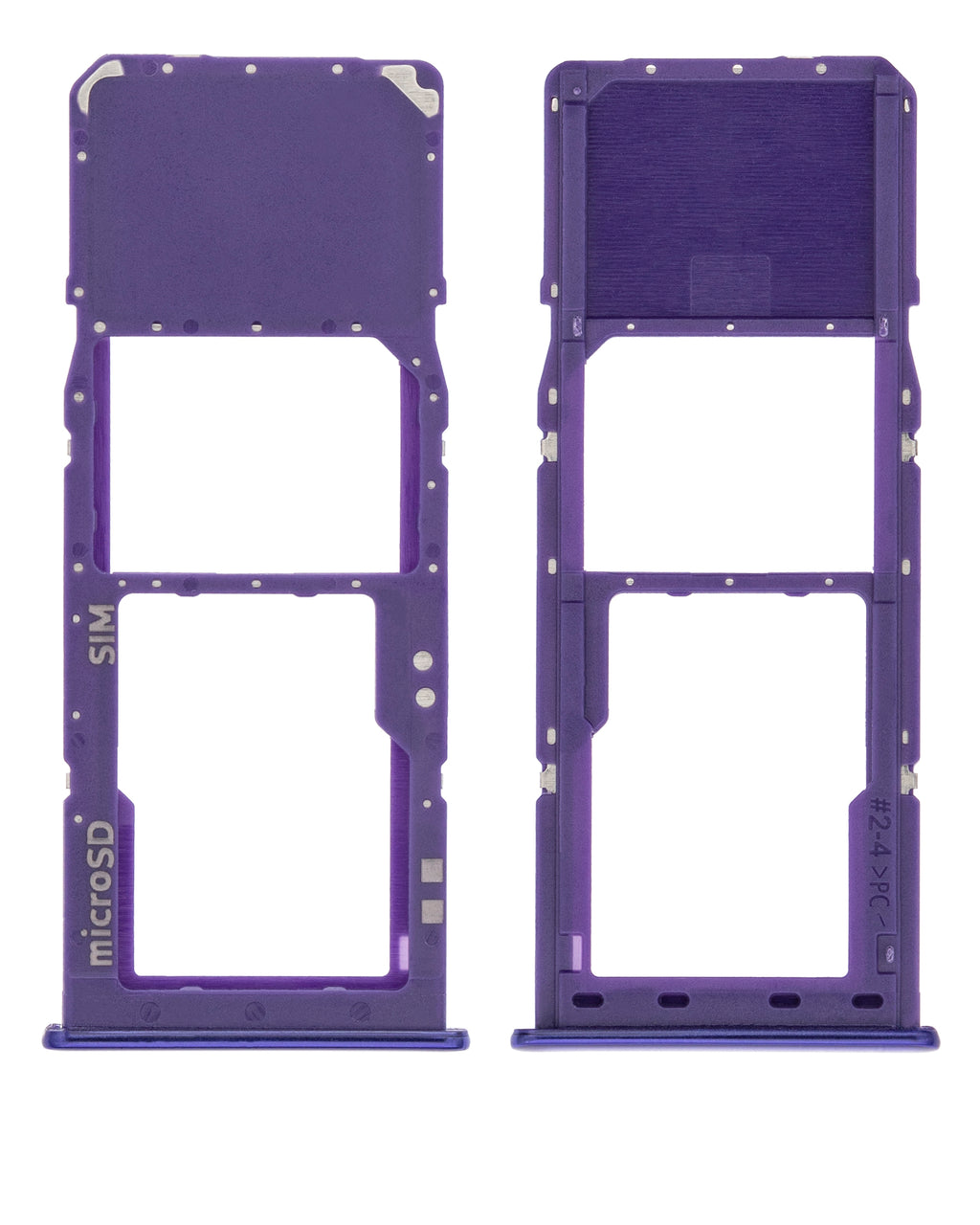Einzelnes SIM-Kartenfach für Samsung Galaxy A30S (A307/2019) (Violet)