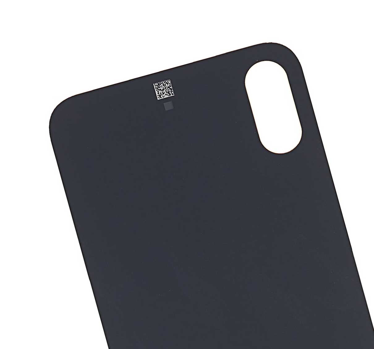 Back Cover for iPhone XS, No Logo, Silver