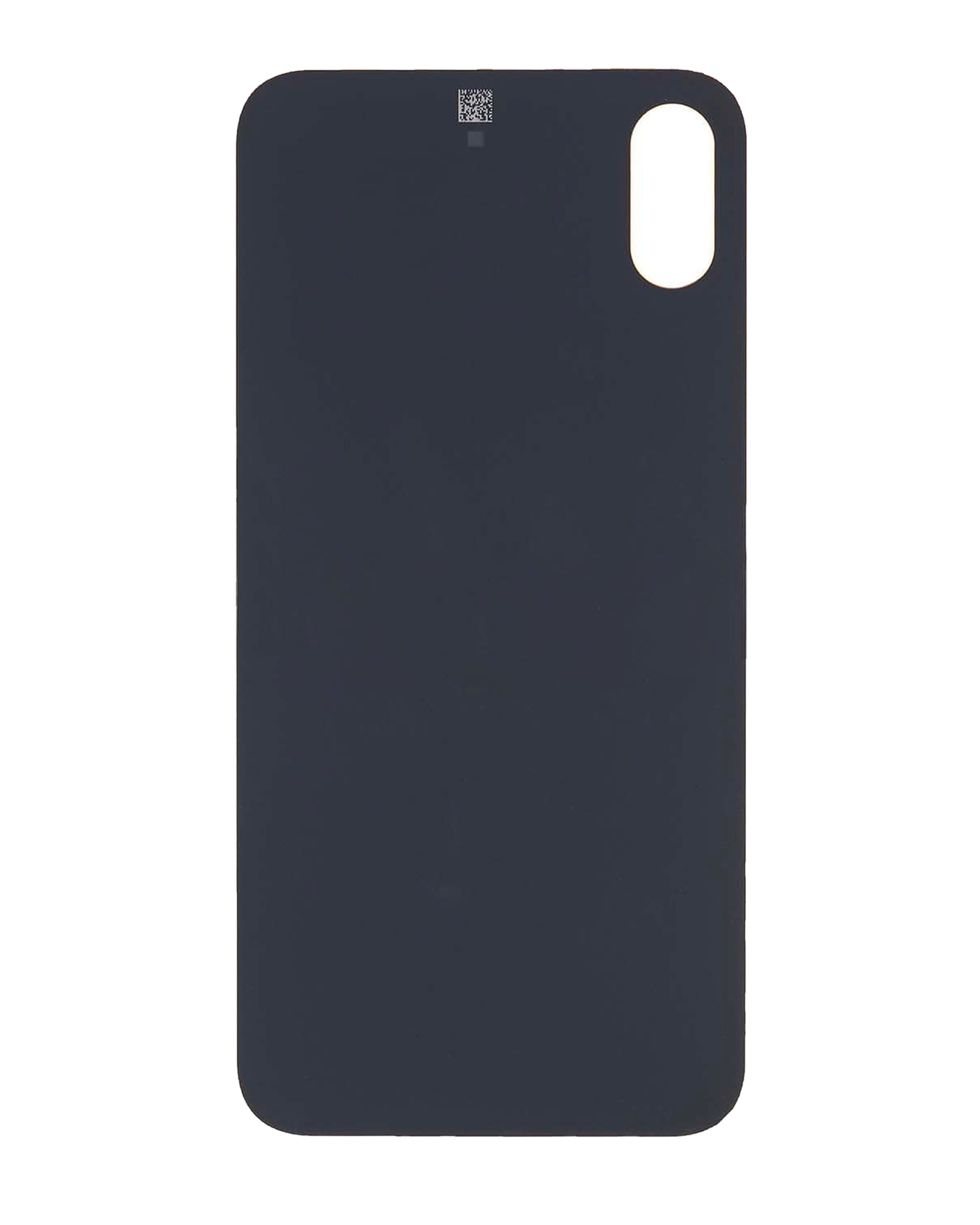 Back Cover for iPhone XS, No Logo, Silver