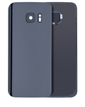 Backcover-Glas mit Kameralinse für Samsung Galaxy S7 (Service Pack) (Black Onyx)