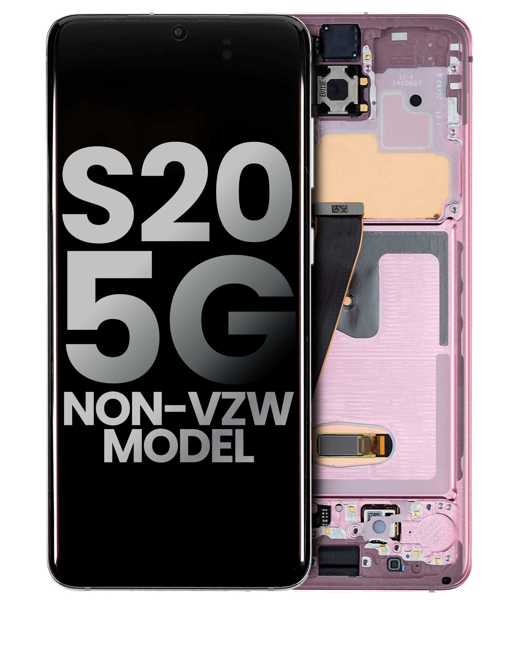 Original OEM-Ausbau Qualität A (gebraucht) – Samsung Galaxy S20 5G OLED-Display