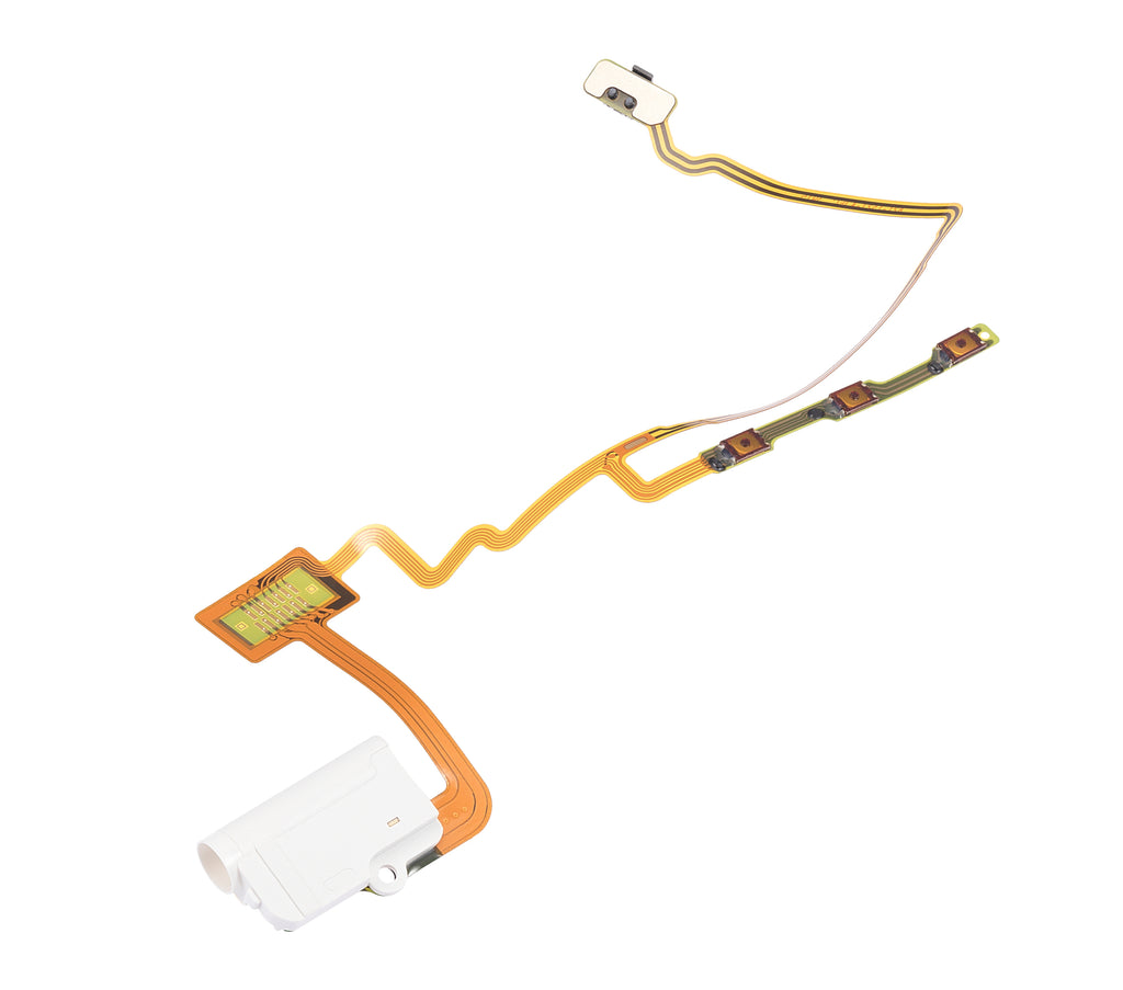 Power & Volume Flex for iPod Nano 7 (White)