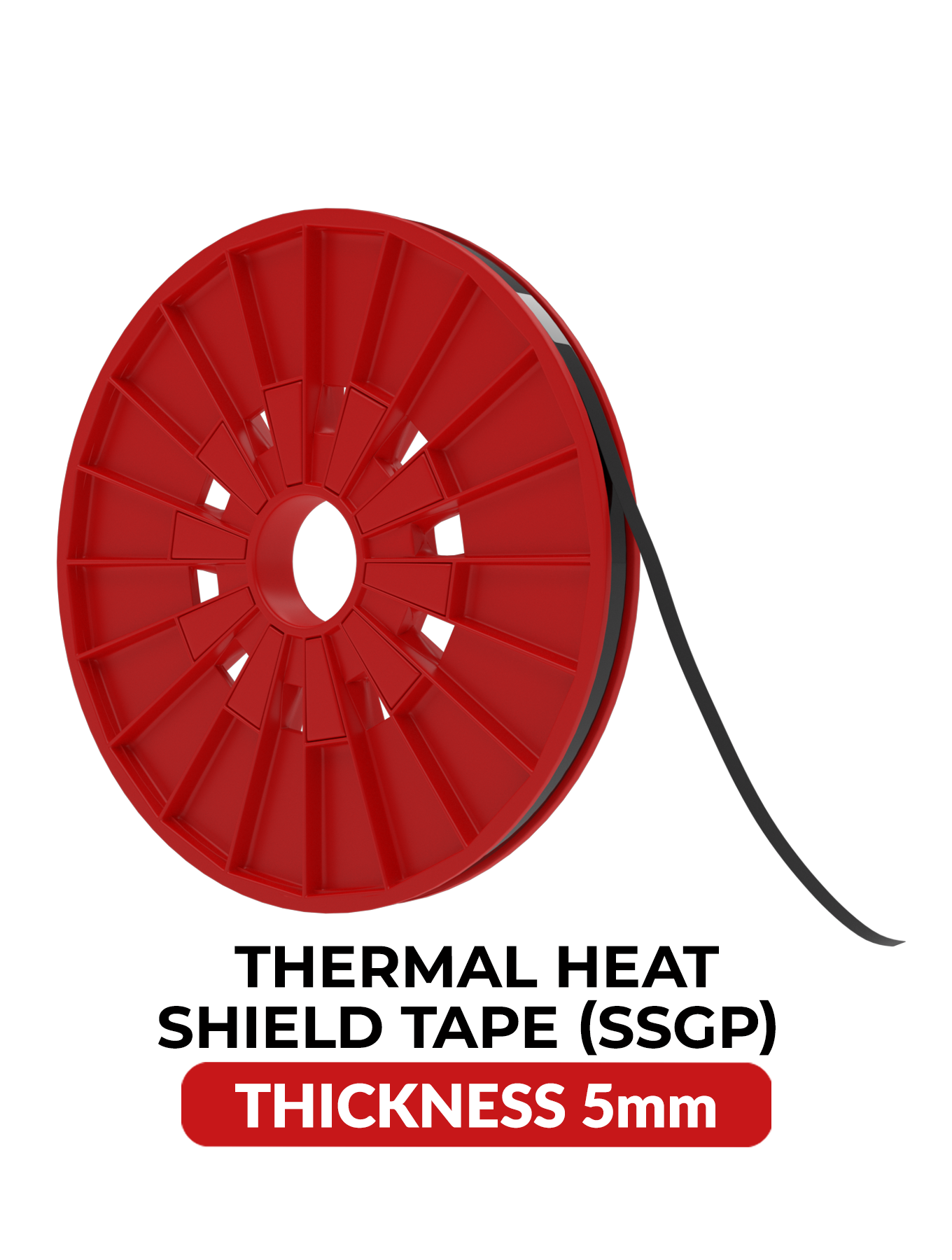 Thermisches Hitzeschutzband (5MM x 48M) (SSGP)