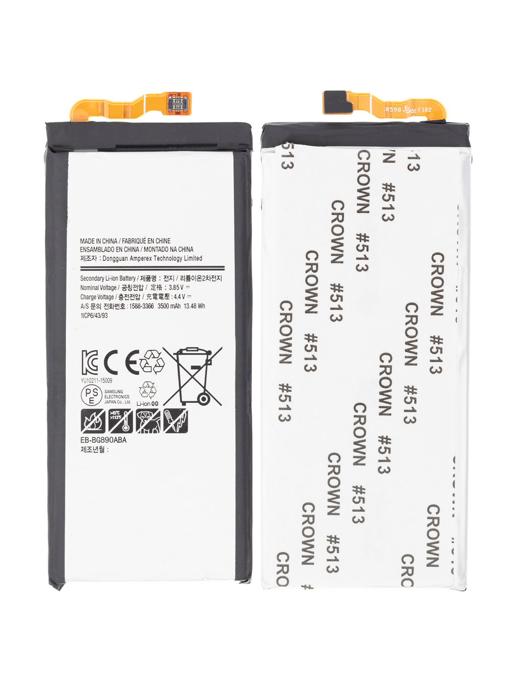 Ersatzakku für Samsung Galaxy S6 Active (EB-BG890ABA)