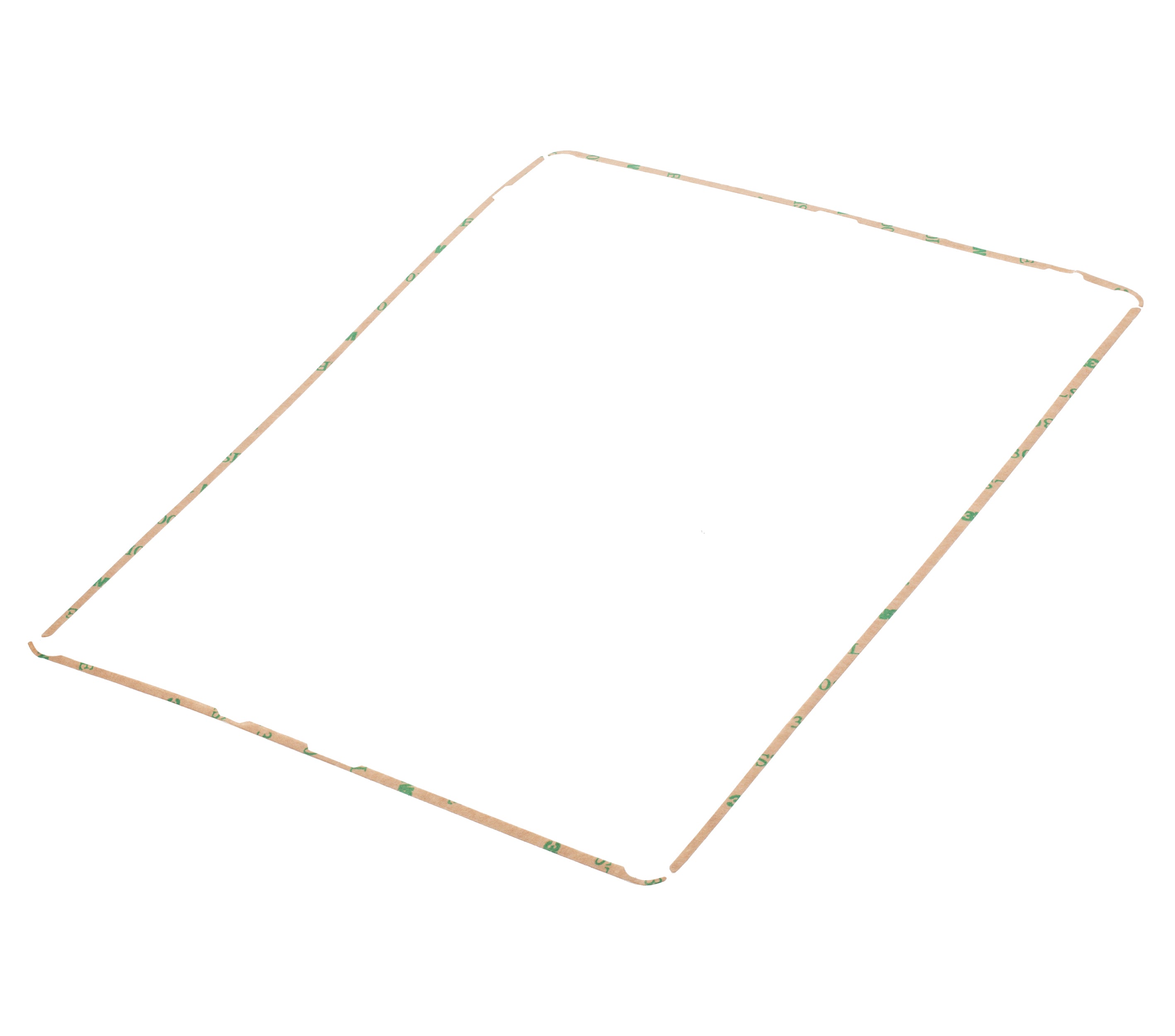 Bezel with Adhesive for iPad 2 (White)