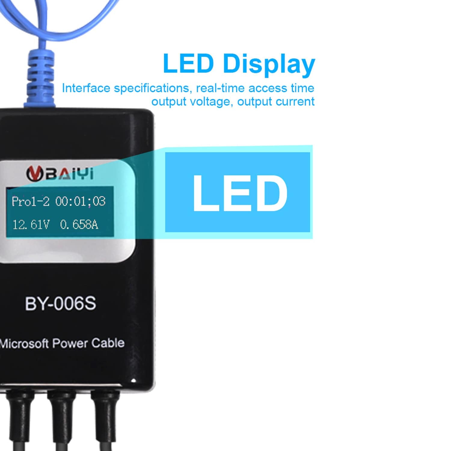 BY-006S Microsoft Surface Power- / Boot-Kabel