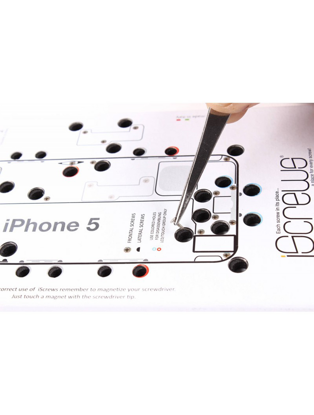 iScrews Positioning Mat for iPhone 4