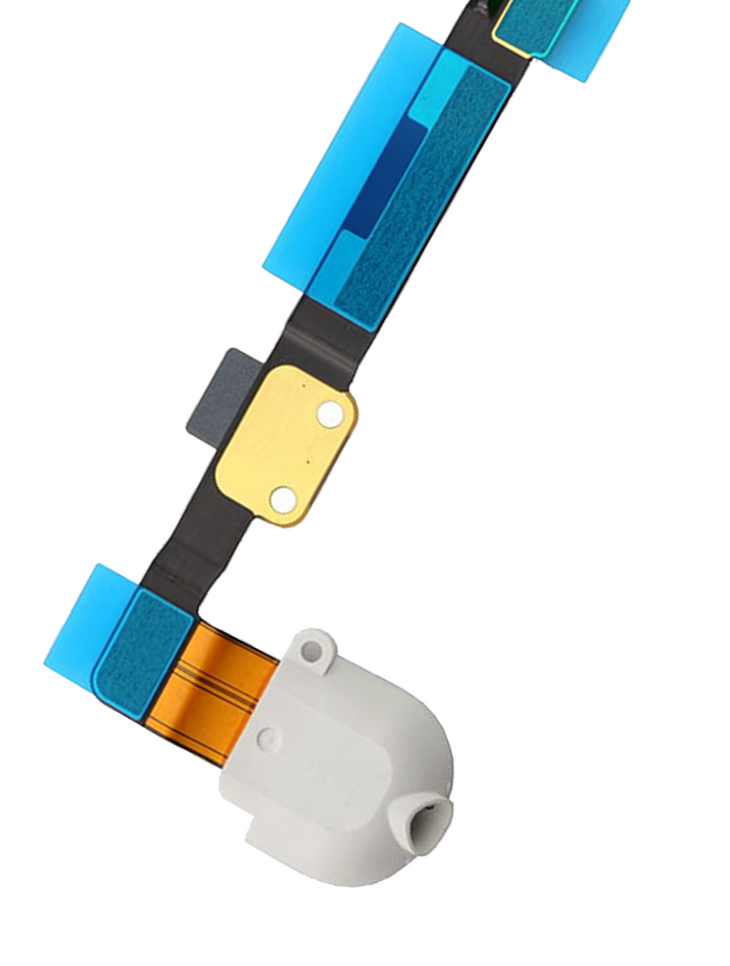 Headphone Jack Flex Cable for iPad Mini 1 (White)