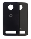 Motorola Moto Z Play Glas-Backcover Original OEM Schwarz