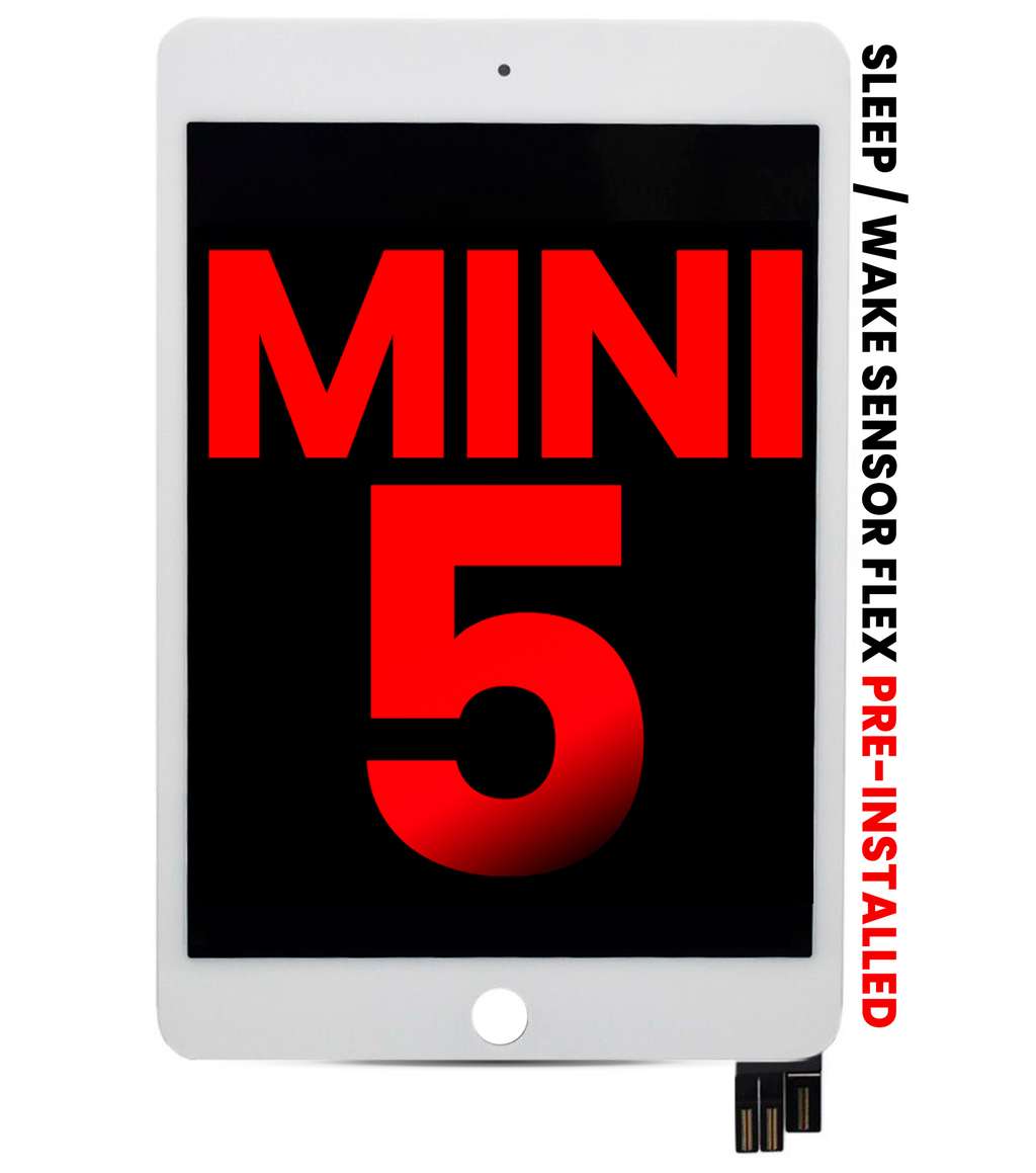 LCD-Display mit Digitizer iPad Mini 5 Weiß (Aftermarket Plus)