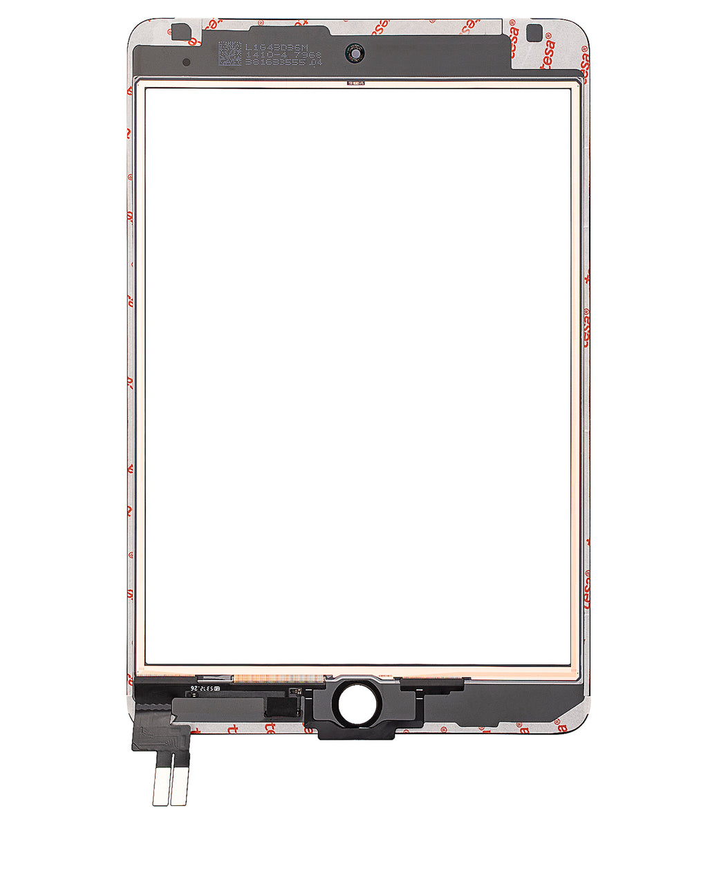 Digitizer für iPad Mini 5 (Glastrennung erforderlich) (Premium) (Schwarz)