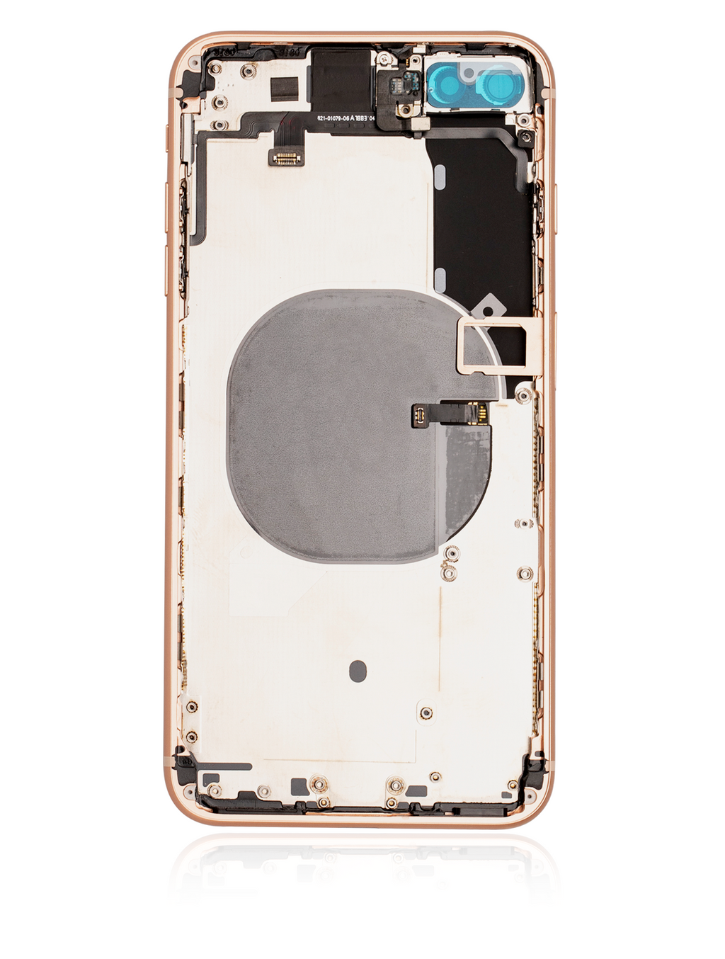 Original Apple-Ausbau B gebraucht – iPhone 8 Plus Backcover/Rahmen Gold