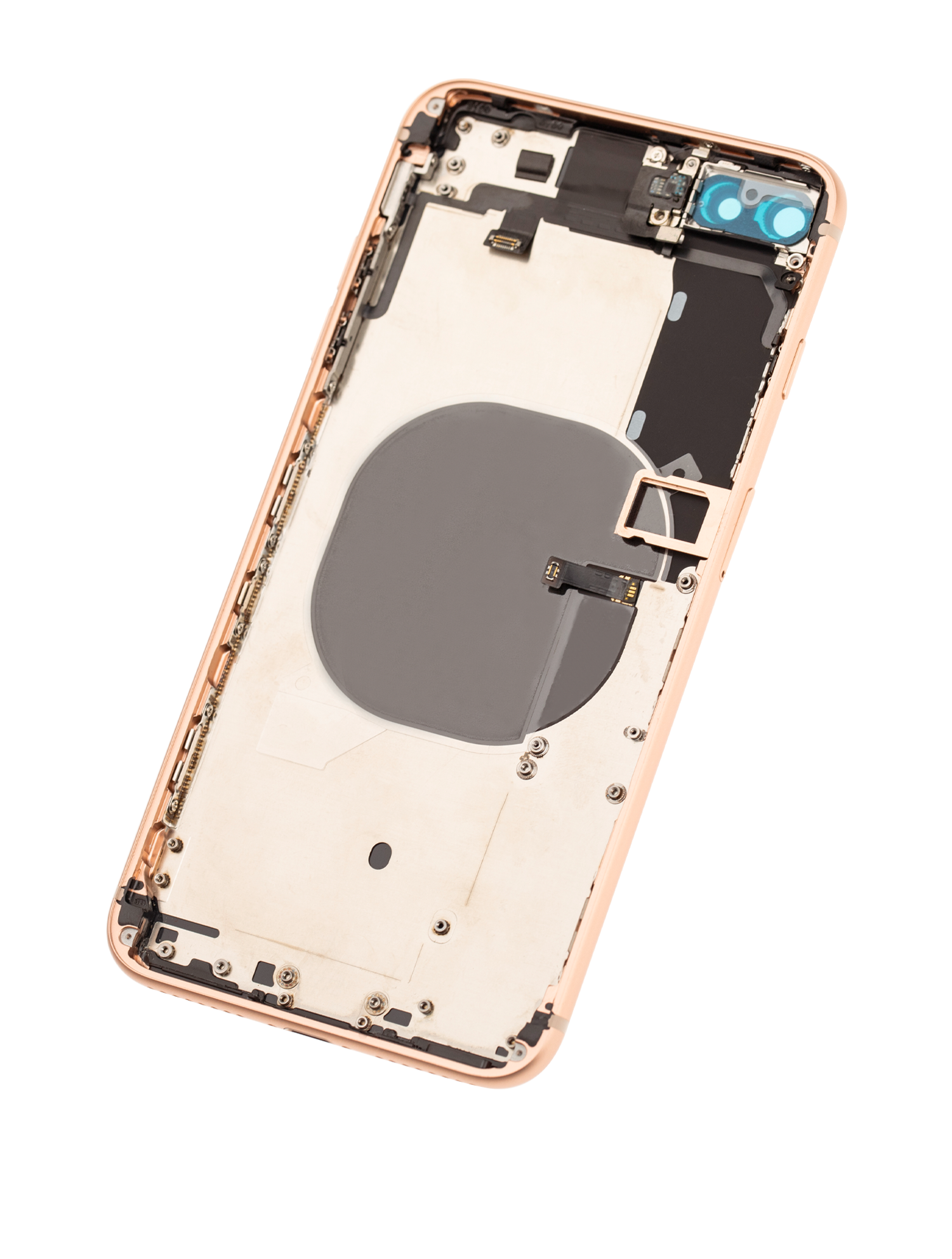 Original Apple-Ausbau B gebraucht – iPhone 8 Plus Backcover/Rahmen Gold