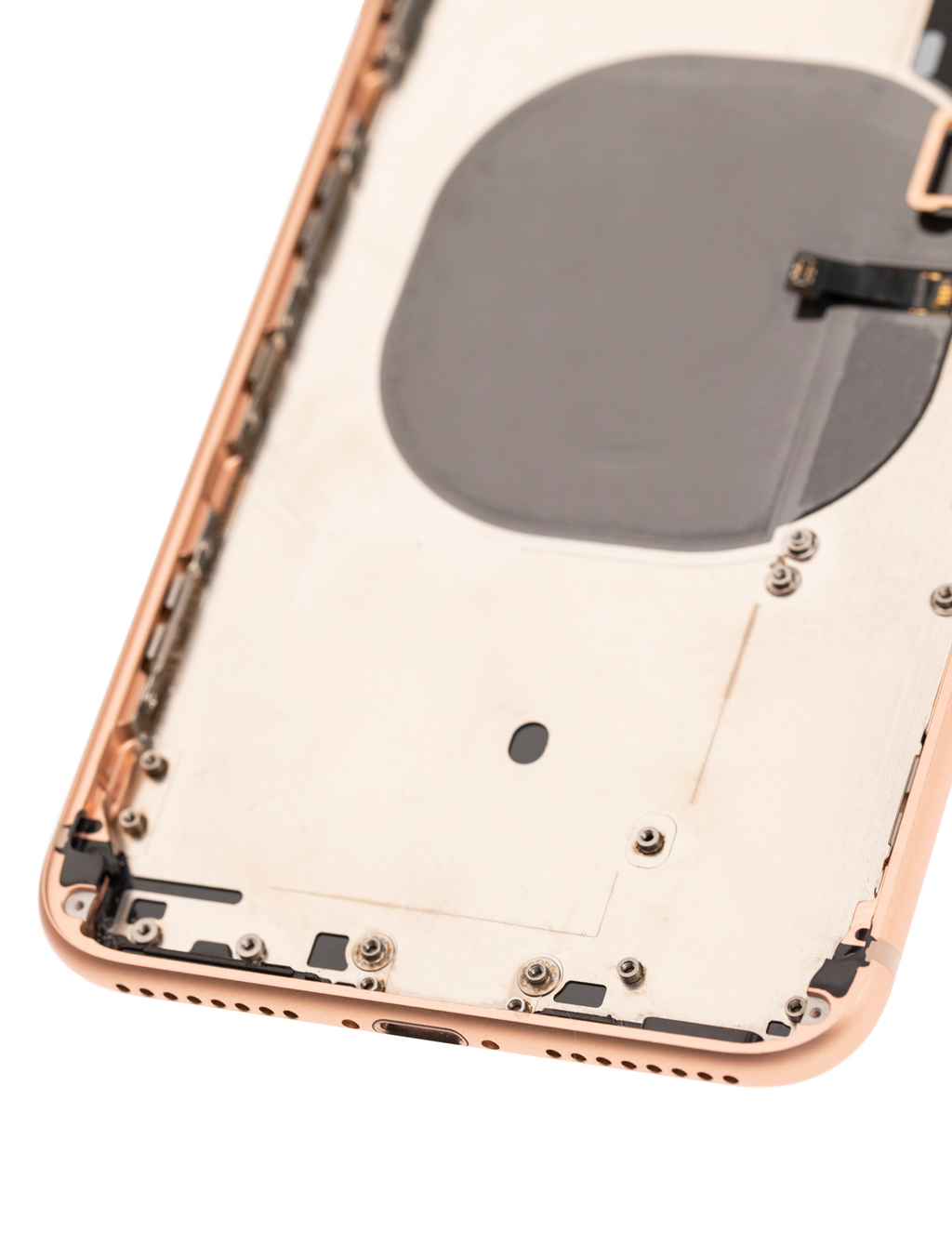 Original Apple-Ausbau B gebraucht – iPhone 8 Plus Backcover/Rahmen Gold