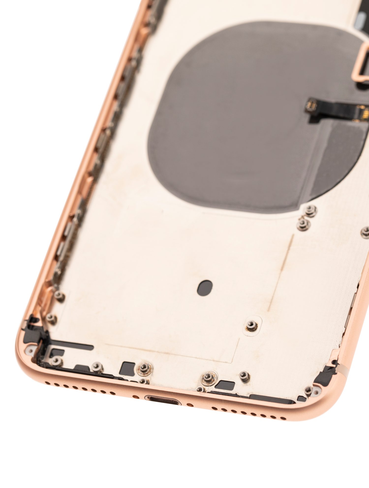 Original Apple-Ausbau B gebraucht – iPhone 8 Plus Backcover/Rahmen Gold