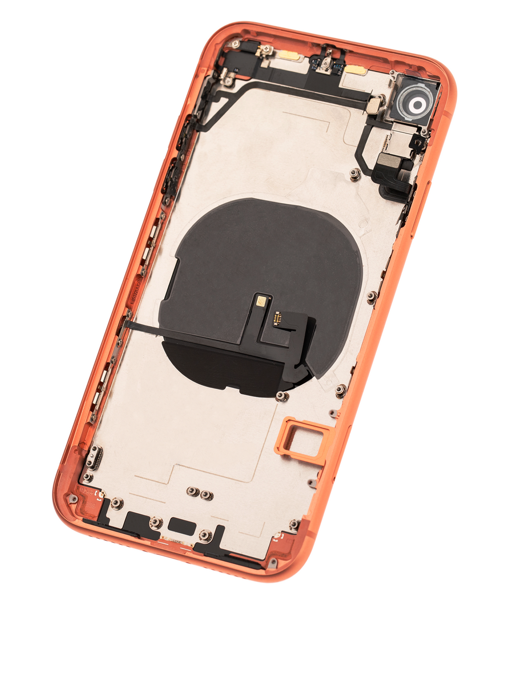 Original Apple-Ausbau B gebraucht – iPhone XR Backcover/Rahmen Coral