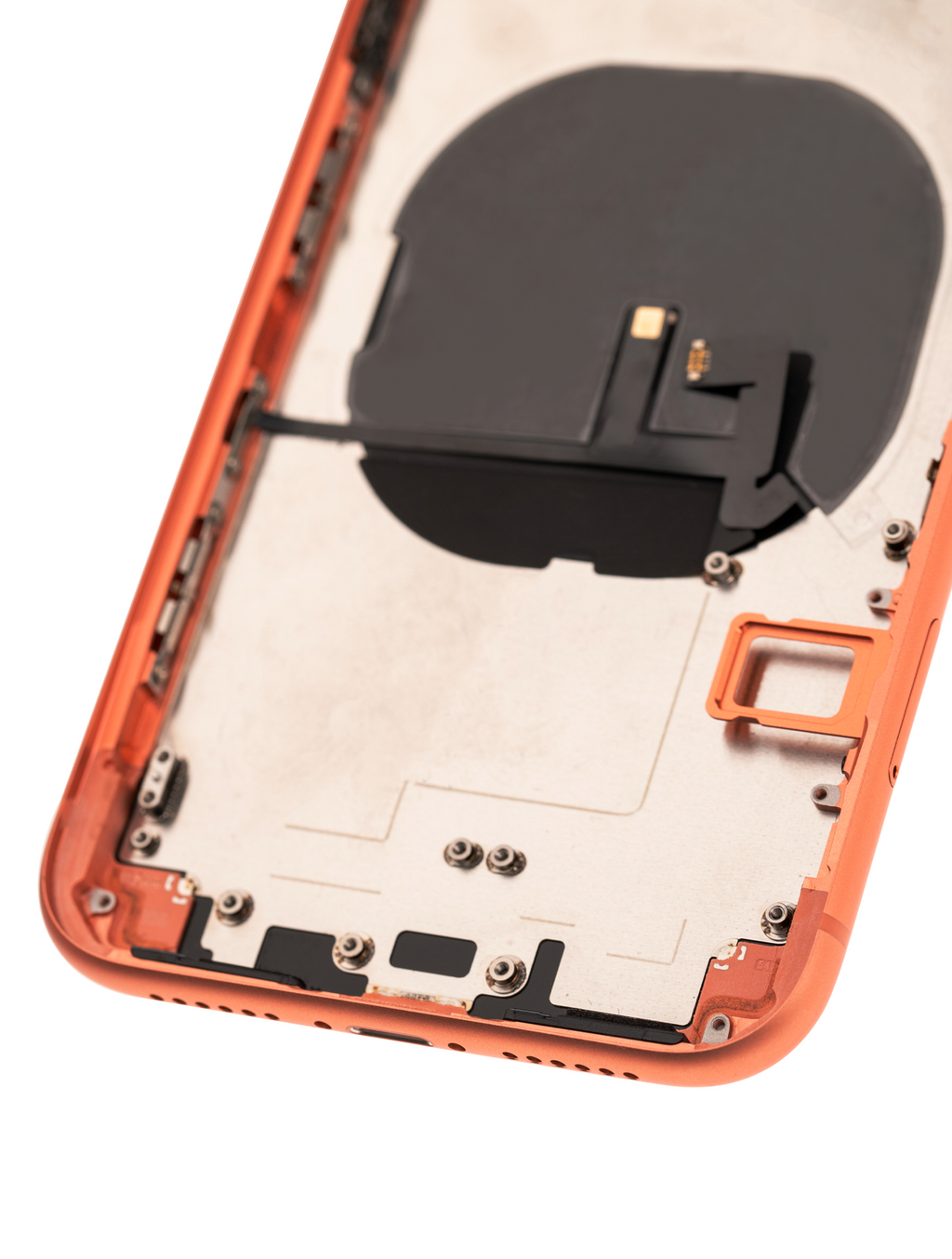 Original Apple-Ausbau B gebraucht – iPhone XR Backcover/Rahmen Coral