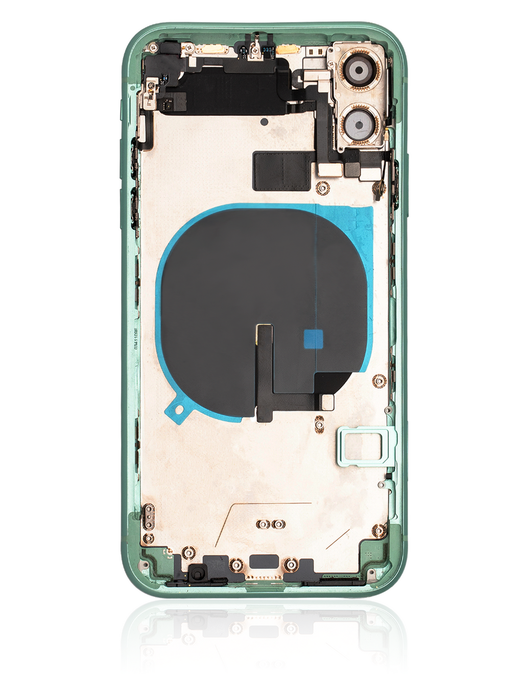 Original Apple-Ausbau A gebraucht – iPhone 11 Backcover/Rahmen Grün