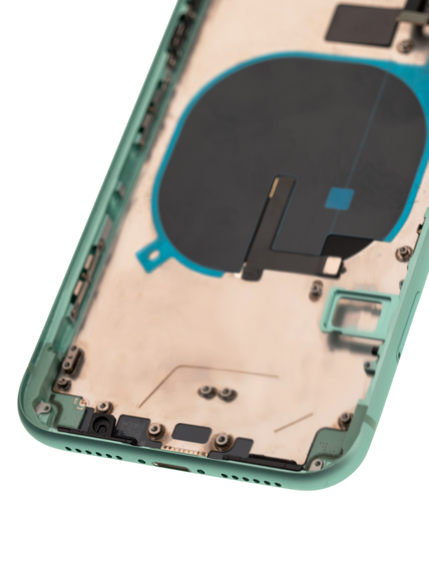 Original Apple-Ausbau A gebraucht – iPhone 11 Backcover/Rahmen Grün