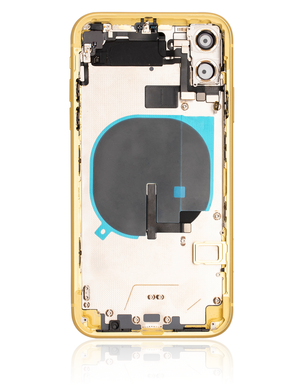 Original Apple-Ausbau A gebraucht – iPhone 11 Backcover/Rahmen Gelb