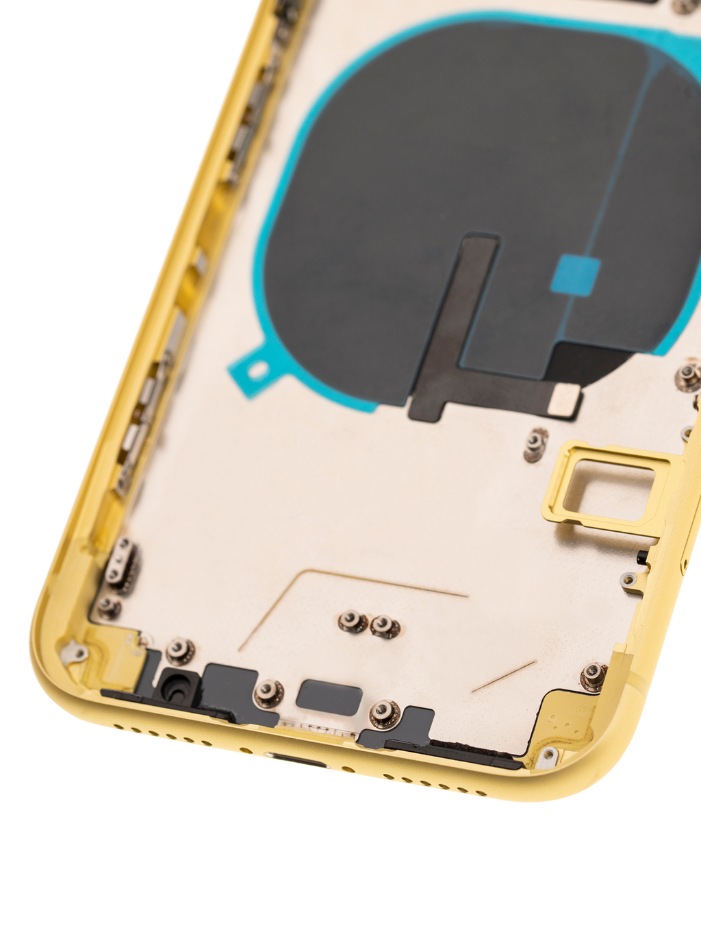 Original Apple-Ausbau A gebraucht – iPhone 11 Backcover/Rahmen Gelb