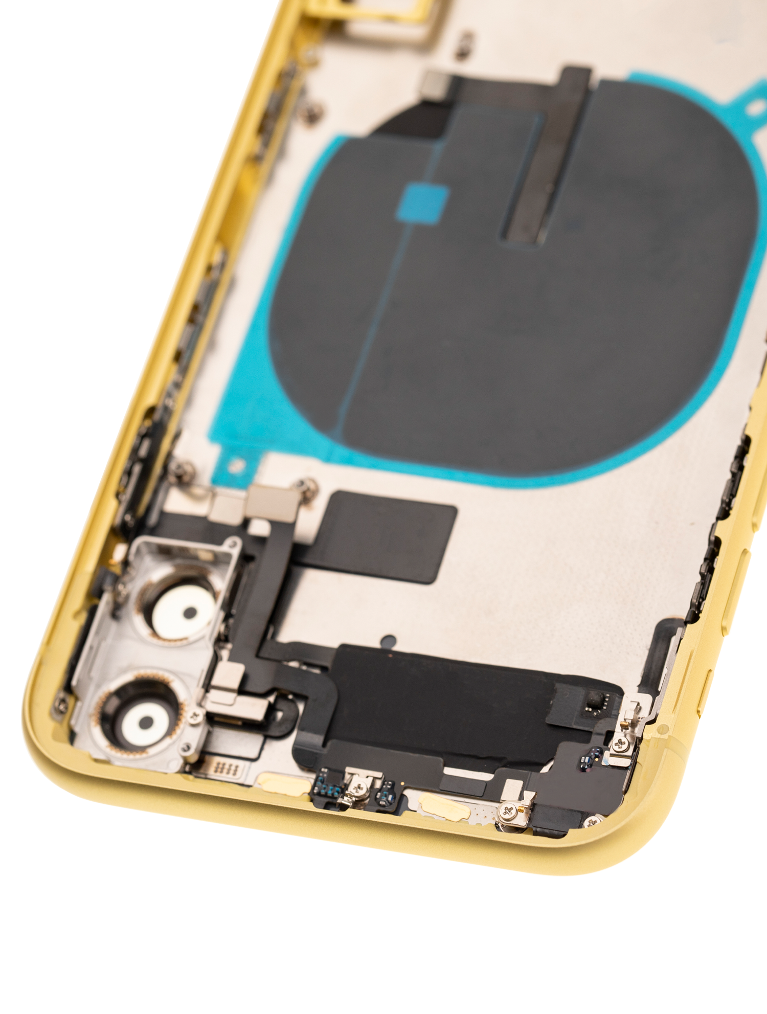Original Apple-Ausbau A gebraucht – iPhone 11 Backcover/Rahmen Gelb