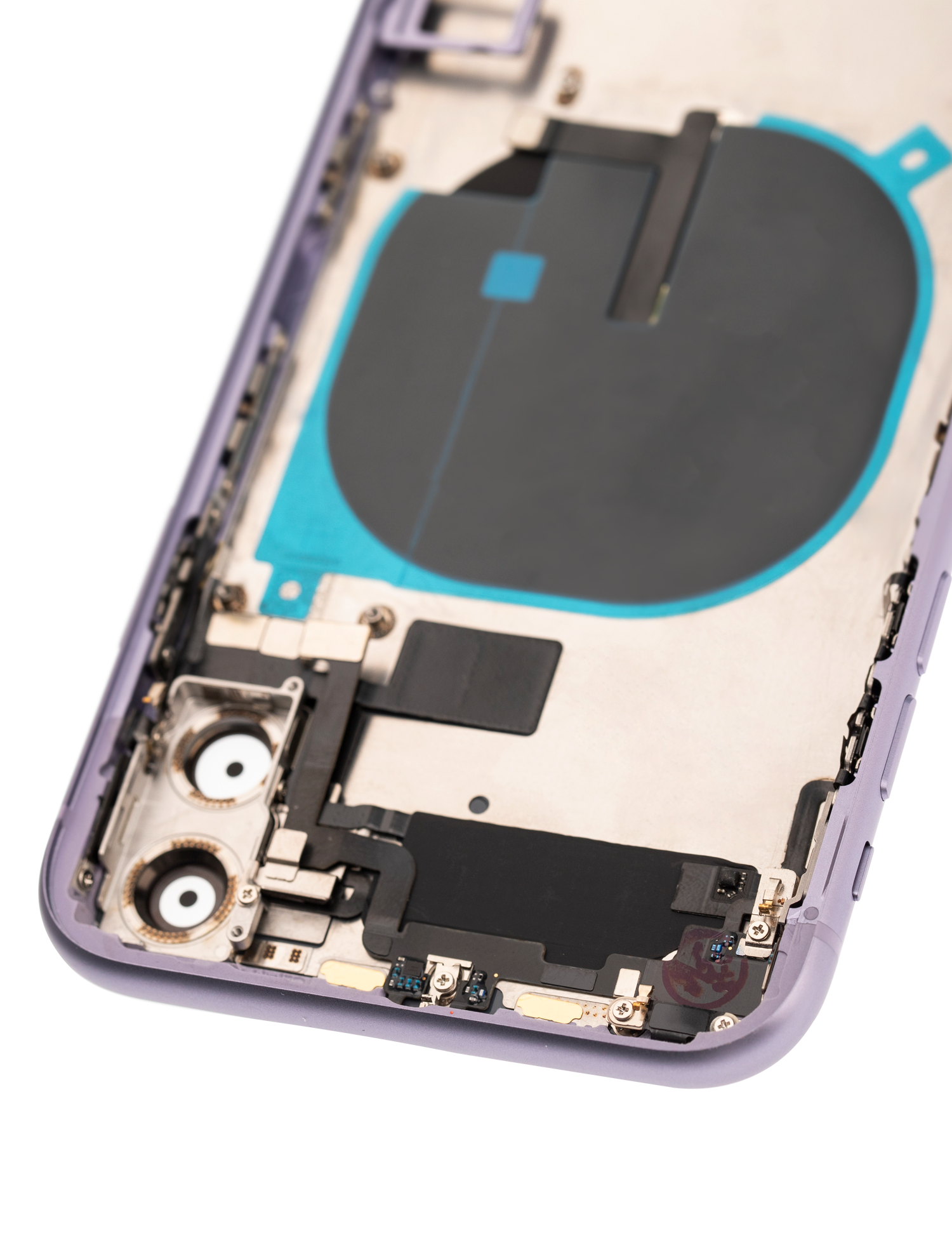 Original Apple-Ausbau A gebraucht – iPhone 11 Backcover/Rahmen Violett