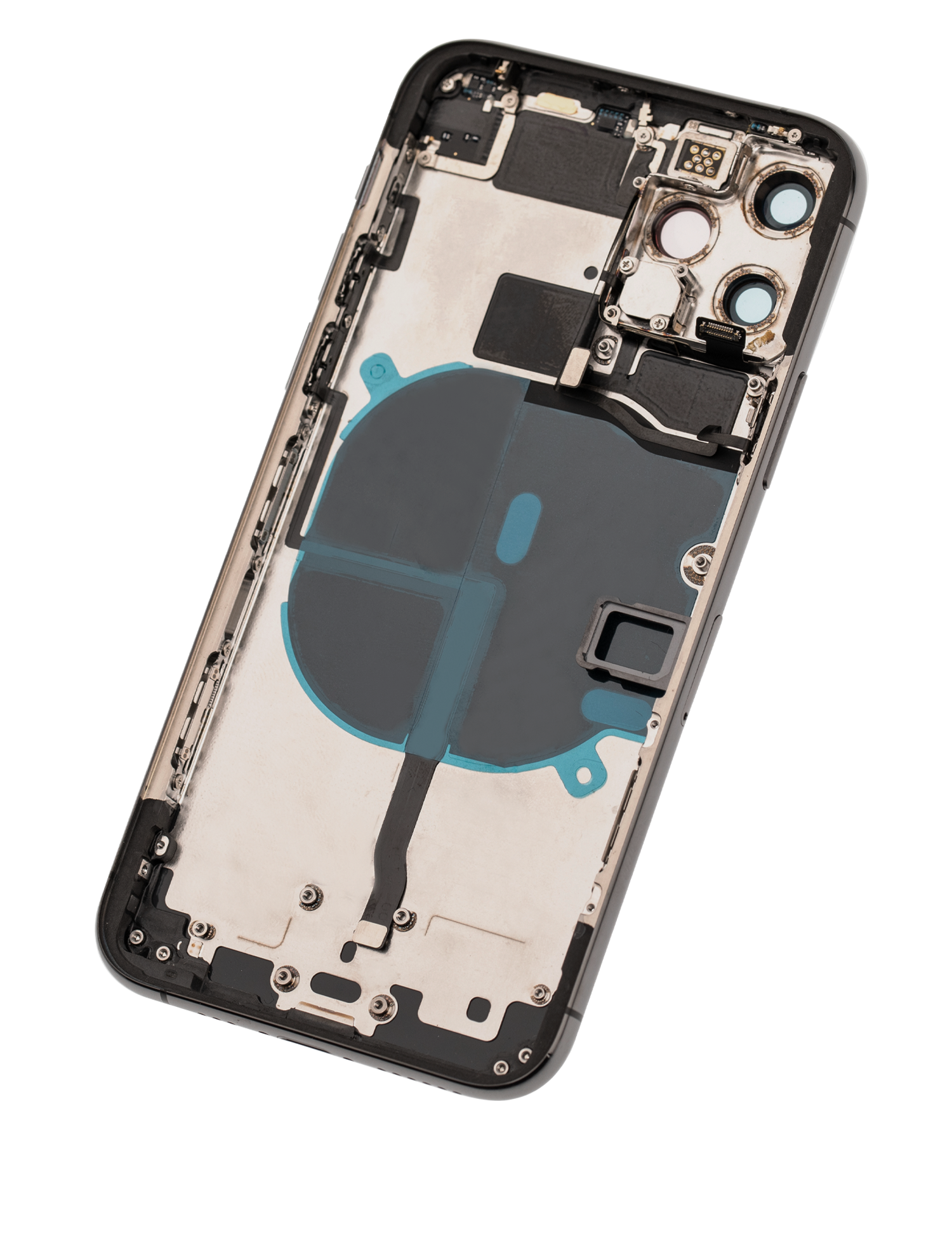 Original Apple-Ausbau A gebraucht – iPhone 11 Pro Backcover/Rahmen Space Grau