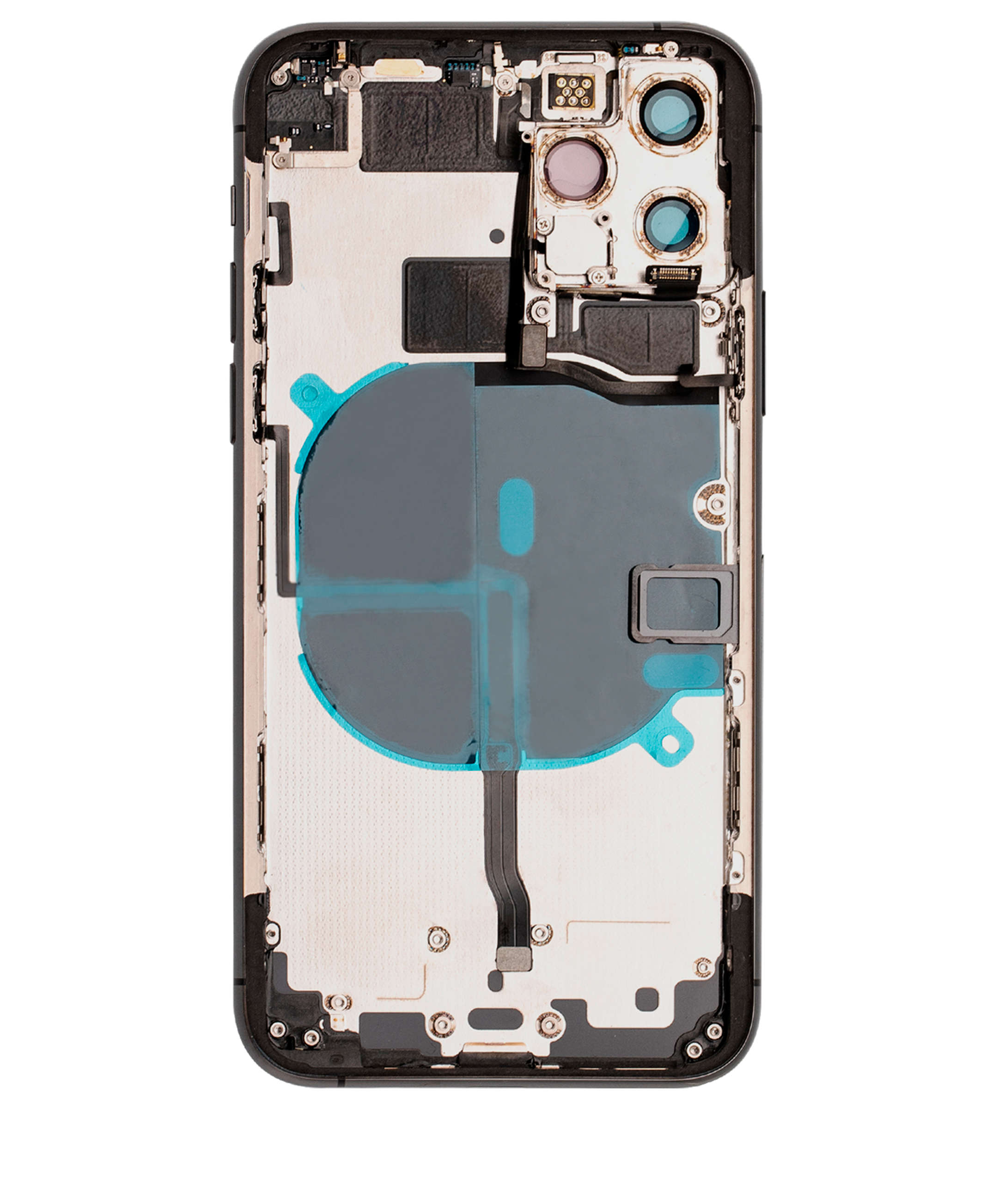 Original Apple-Ausbau A gebraucht – iPhone 11 Pro Backcover/Rahmen Space Grau