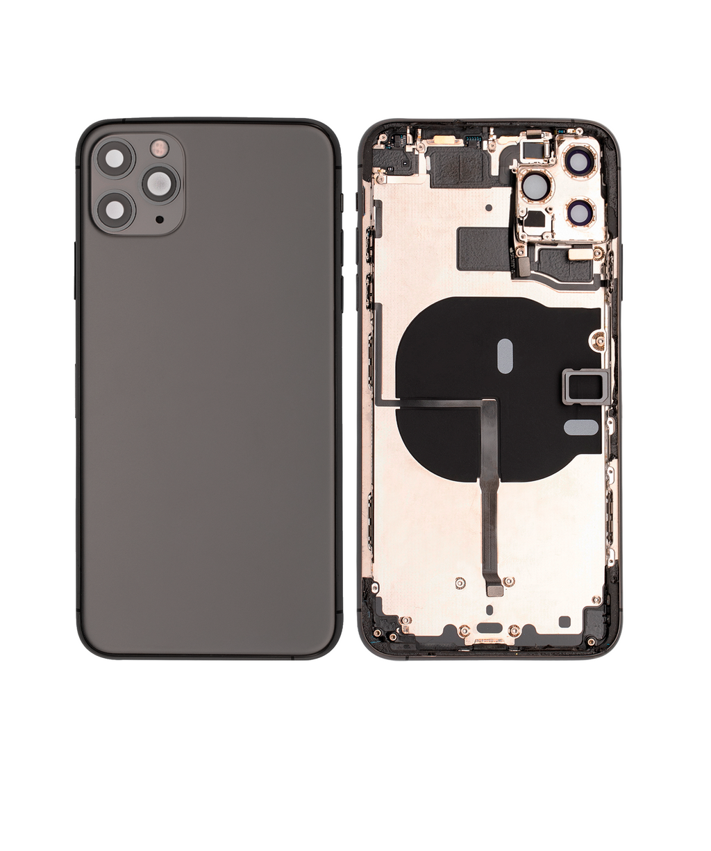 Original Apple-Ausbau A gebraucht – iPhone 11 Pro Backcover/Rahmen Space Grau