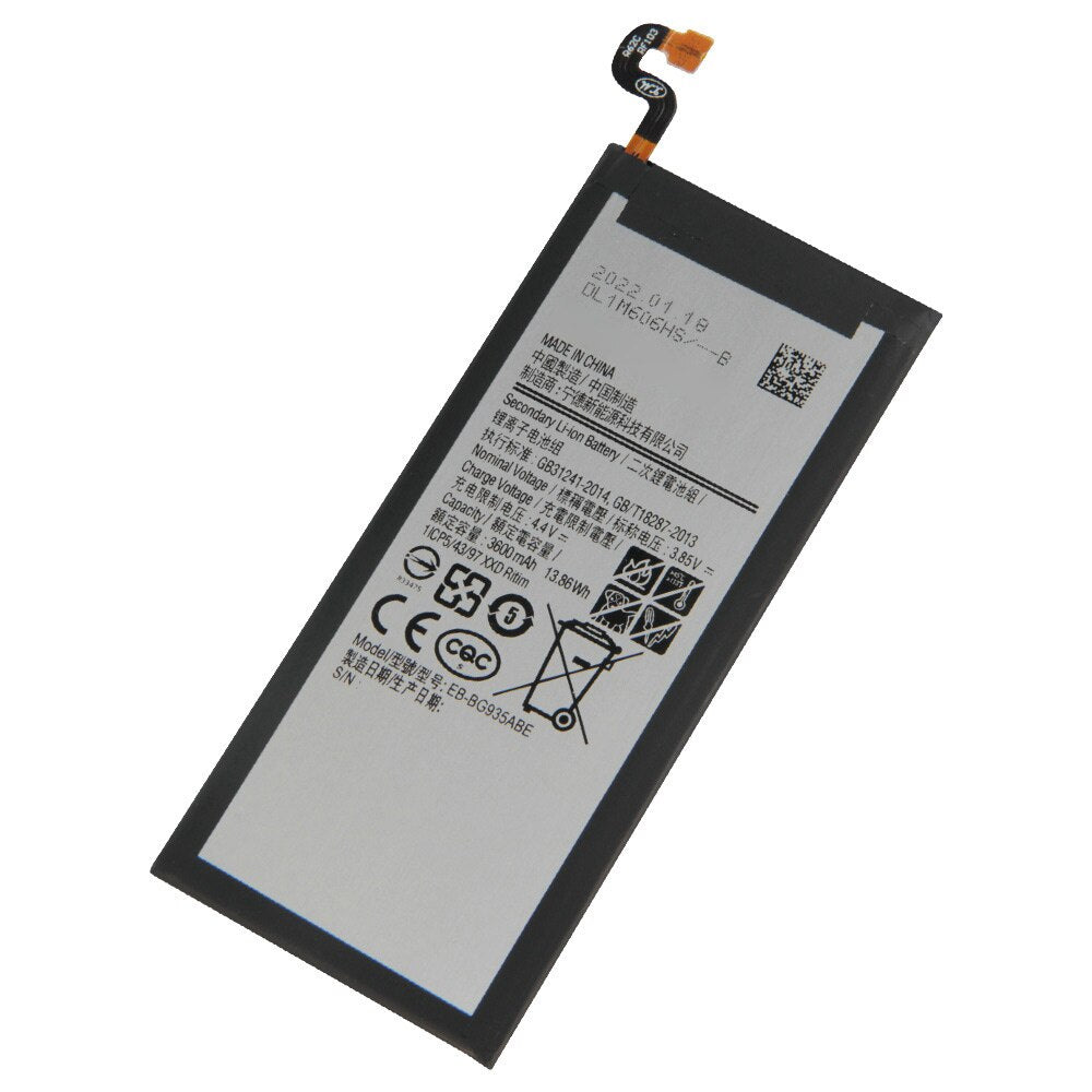 Replacement battery for Samsung Galaxy S7 Edge (EB-BG935ABE) (Service Pack)