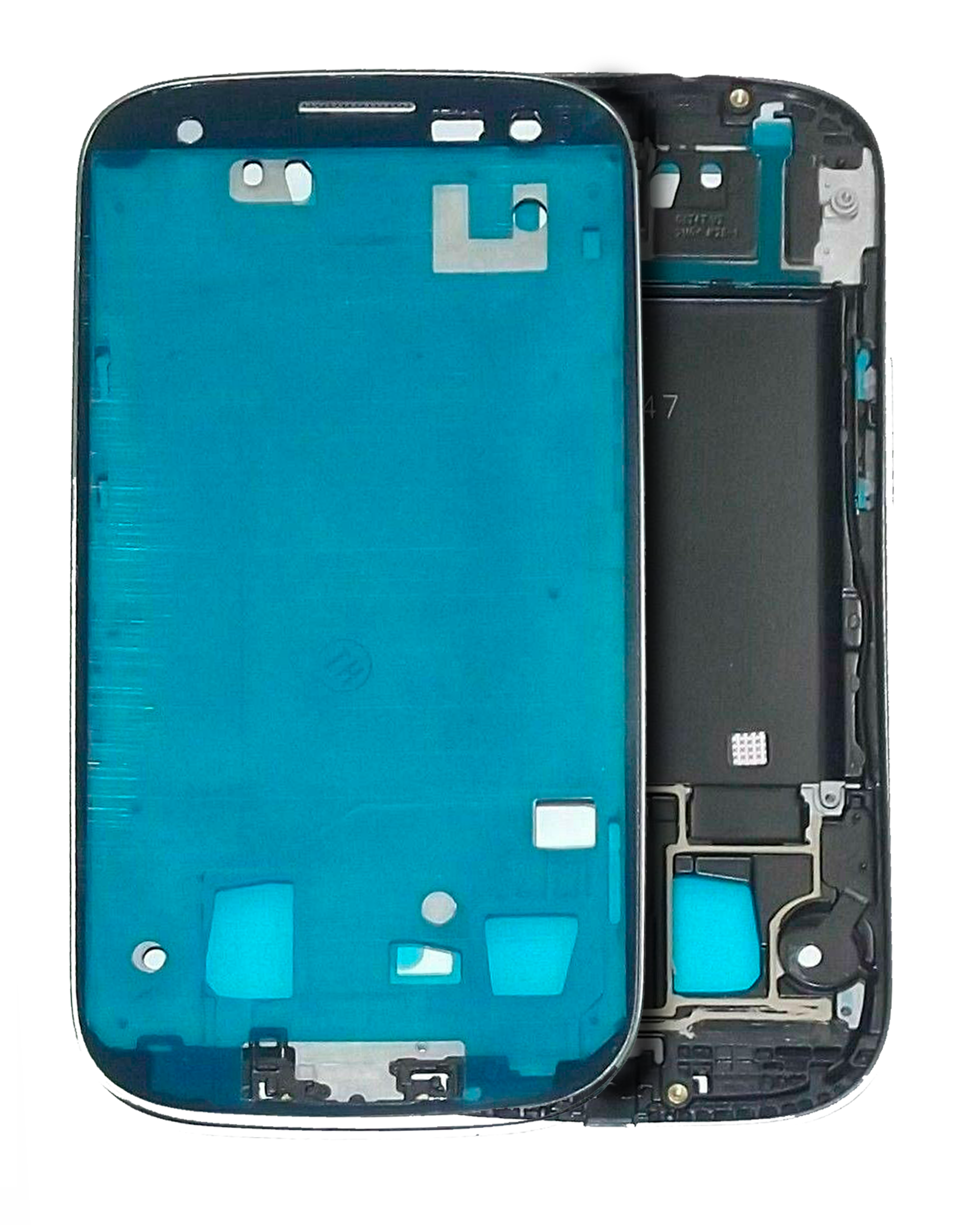 LCD-Rahmen für Samsung Galaxy S3 (AT&T / T-Mobile) (I747 / T999) (Weiß)