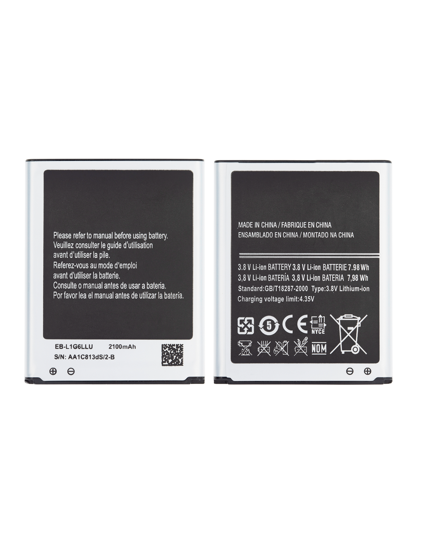 Ersatzbatterie für Samsung Galaxy S3 (EB-L1G6LLU/A/Z)