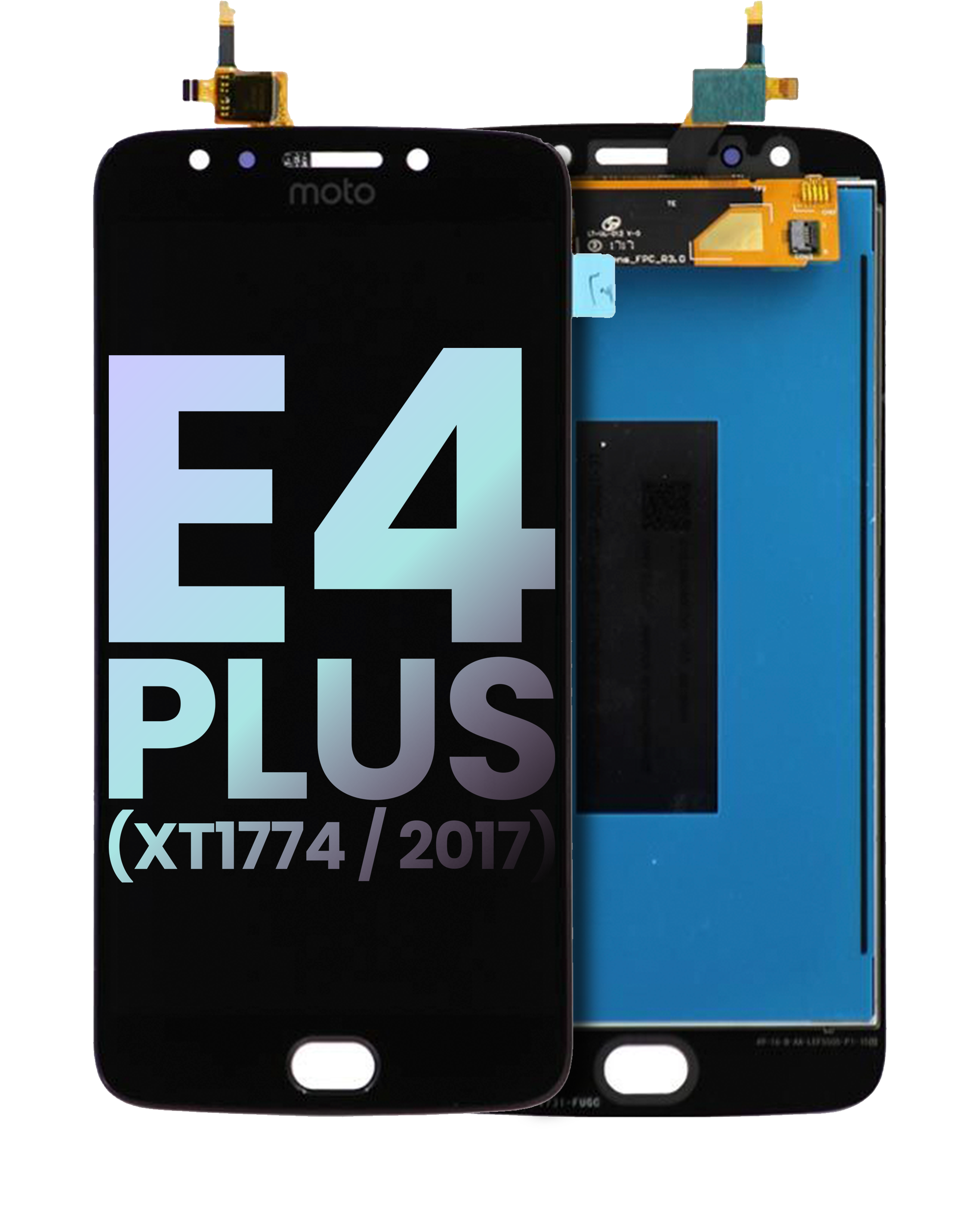 LCD Display without Frame for Motorola Moto E4 Plus (XT1774 / 2017) (Original OEM) (Black)