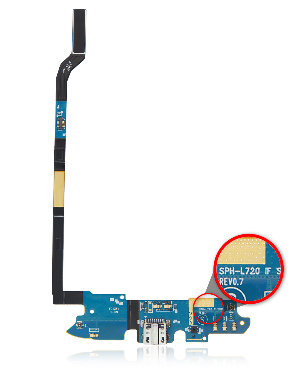 Ladebuchse-Flexkabel für Samsung Galaxy S4 (L720) (Sprint)