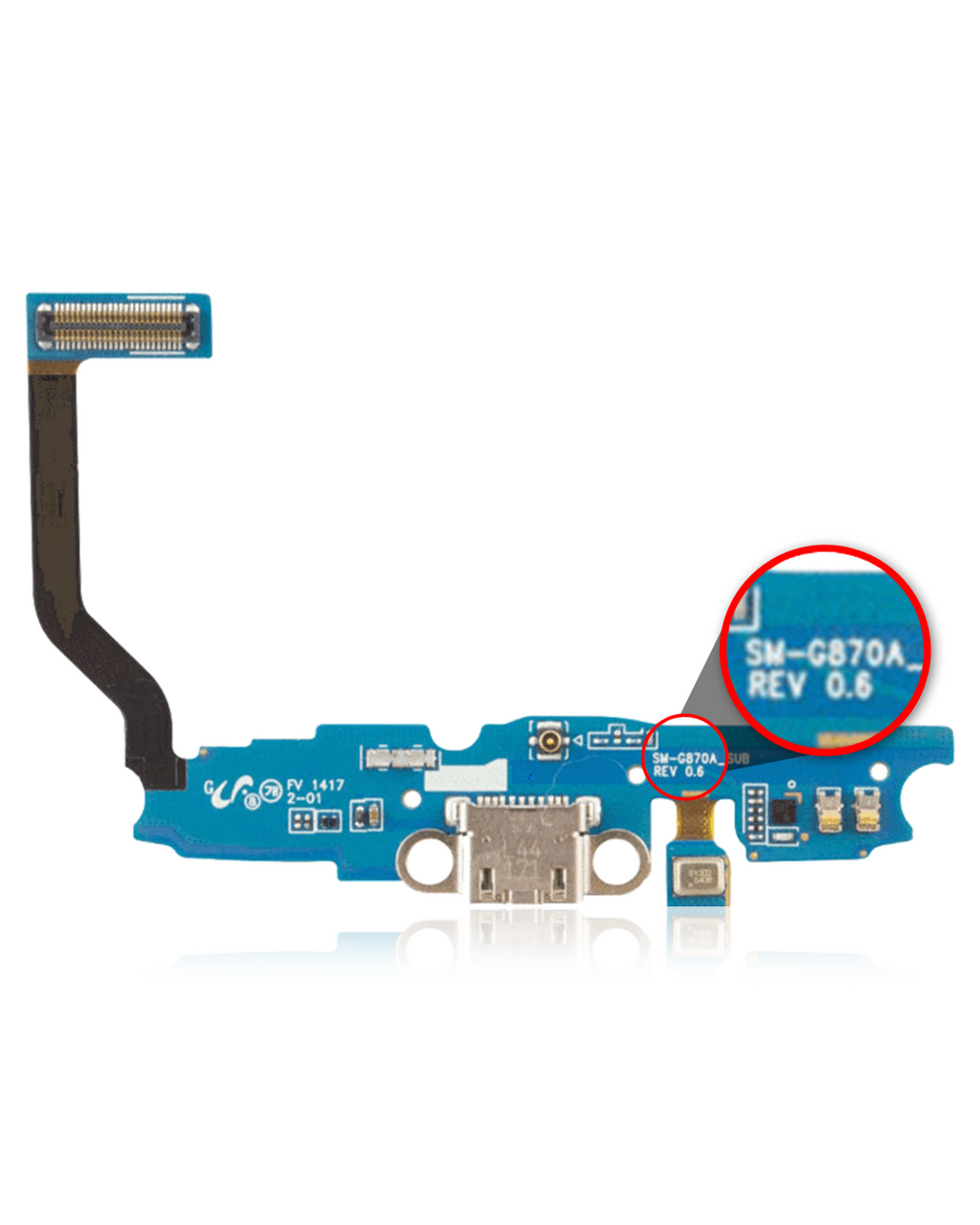 Ladebuchse-Flexkabel für Samsung Galaxy S5 Active (AT&T)