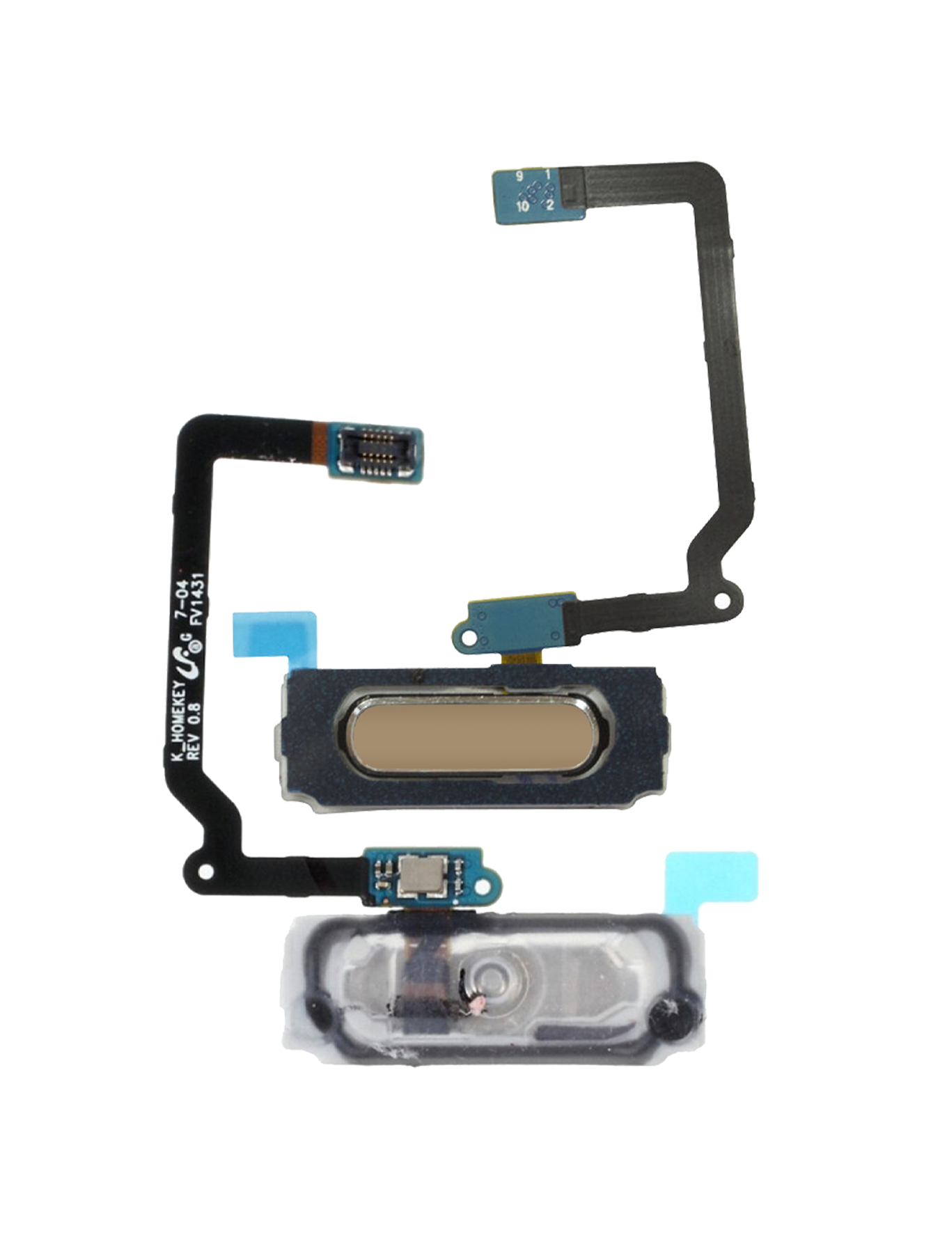 Home Button Flex Cable for Samsung Galaxy S5 (Gold)