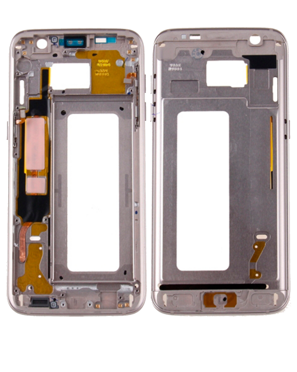 Midframe/Rahmen für Samsung Galaxy S7 mit Kleinteilen (Gold)