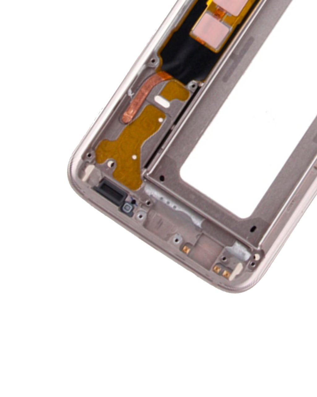 Midframe/Rahmen für Samsung Galaxy S7 mit Kleinteilen (Gold)