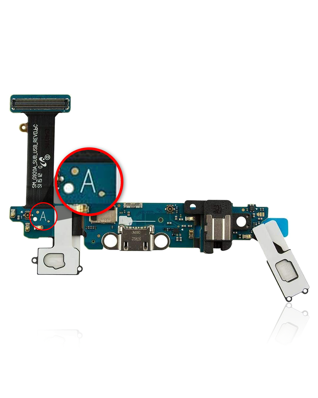 Flexibles Ladekabel für Samsung Galaxy S6 (G920A / G920W8) (AT&T / Bell Canada)
