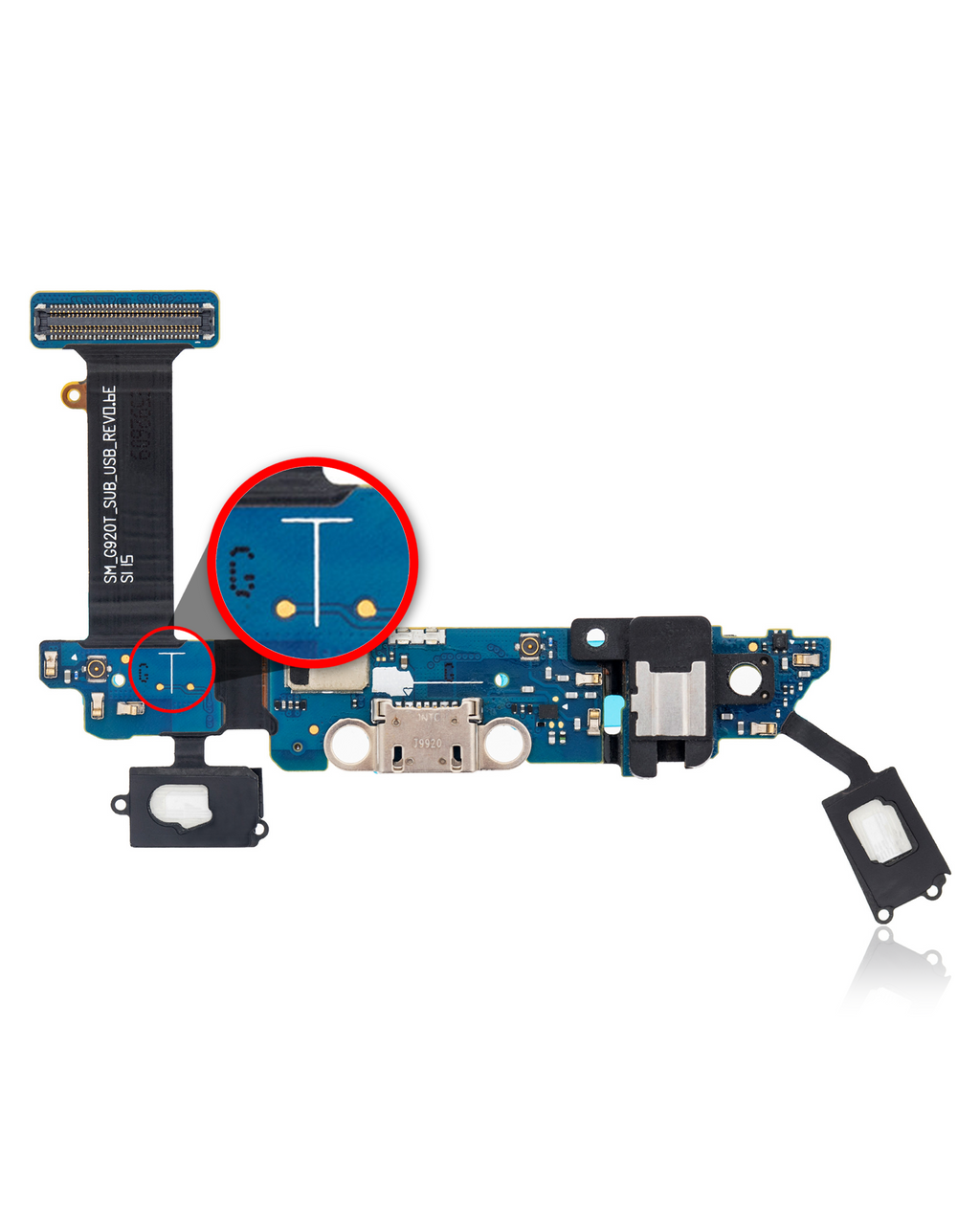 Charging Port Flex Cable for Samsung Galaxy S6 (G920T) (T-Mobile)