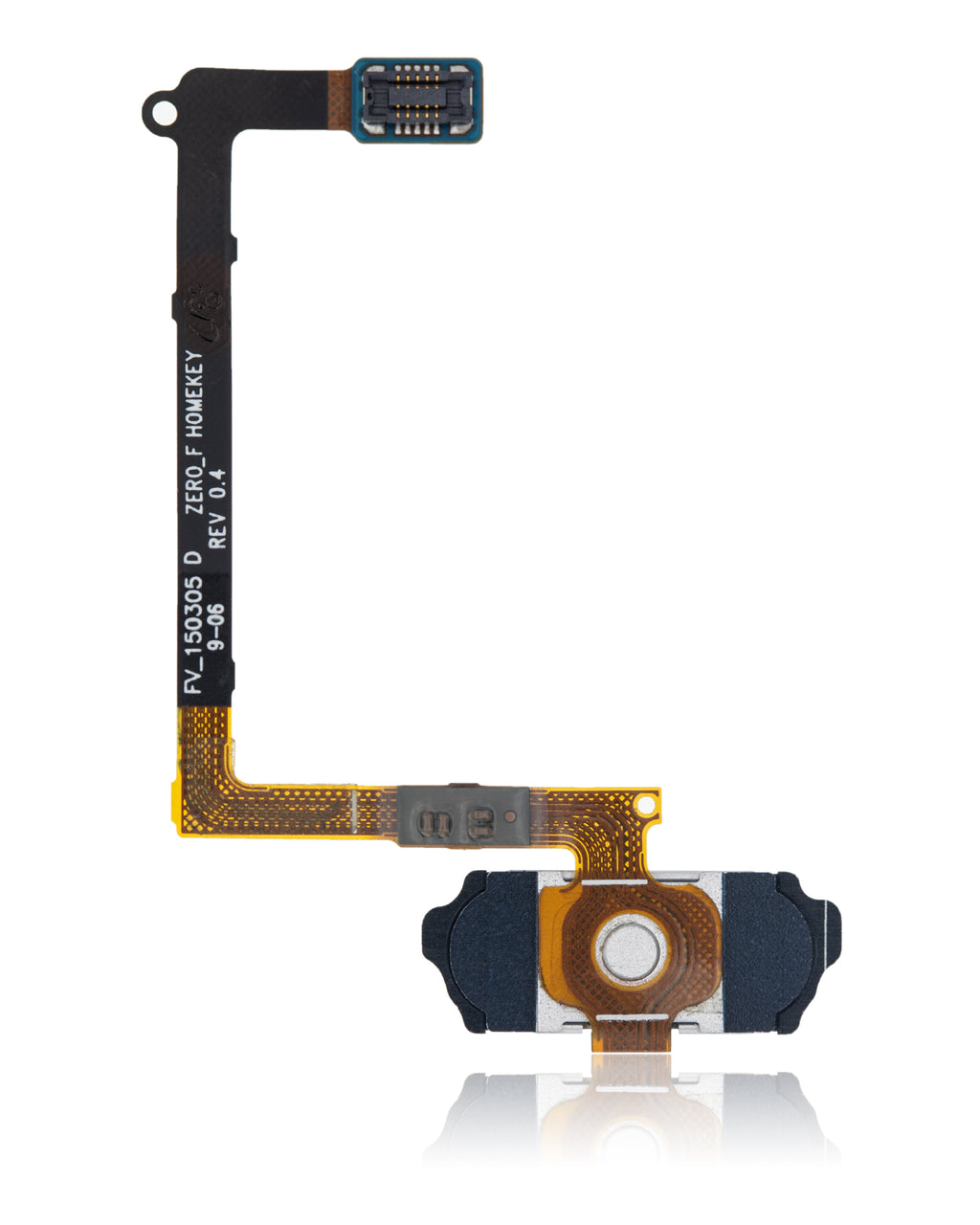 Home Button mit Flex für Samsung Galaxy S6 (Gold)