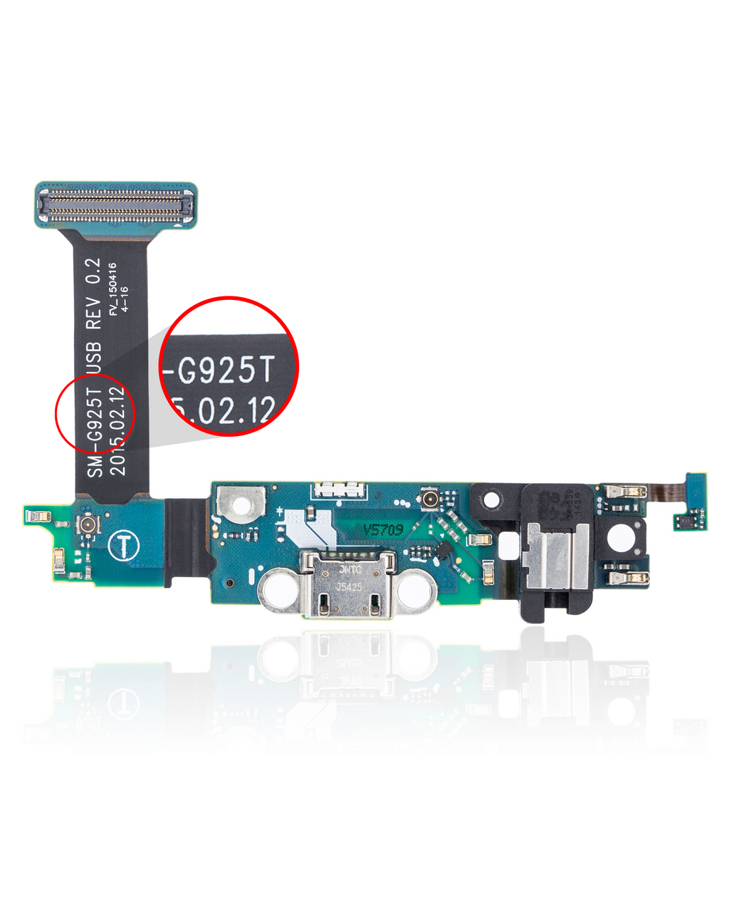 Ladebuchse-Flexkabel für Samsung Galaxy S6 Edge (G925T) (T-Mobile)