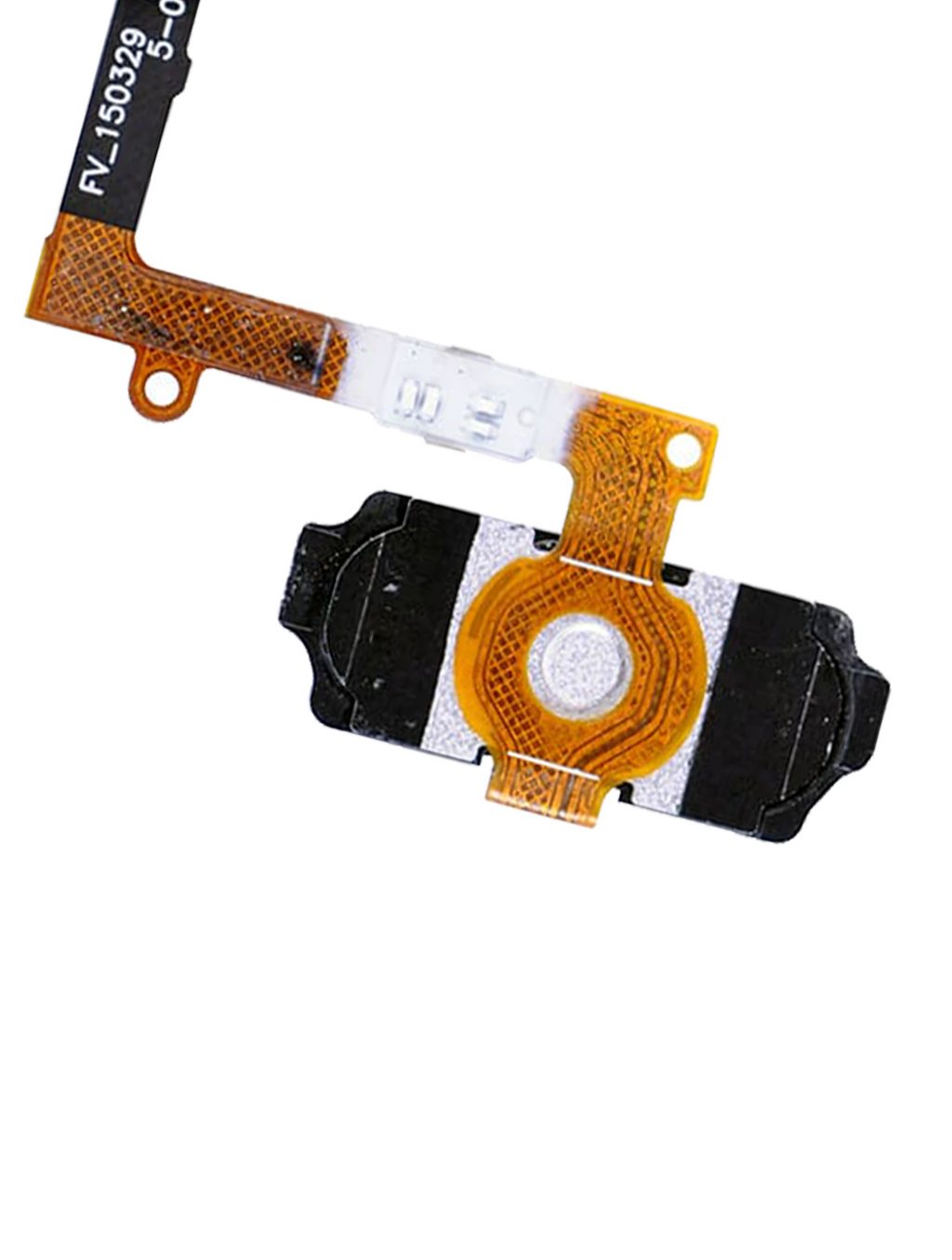 Home Button with Flex Cable for Samsung Galaxy S6 Edge (White)