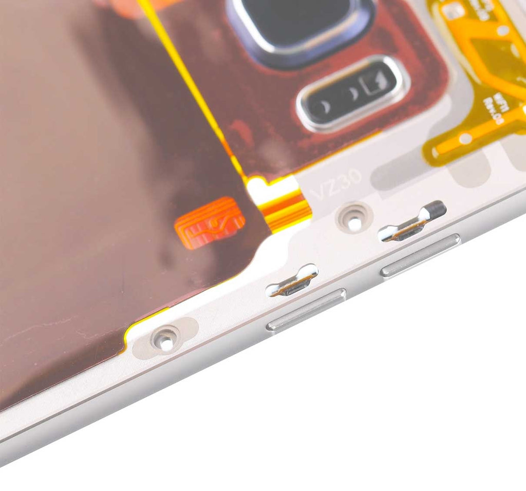 Midframe/Rahmen für Samsung Galaxy S6 Edge (Silber)
