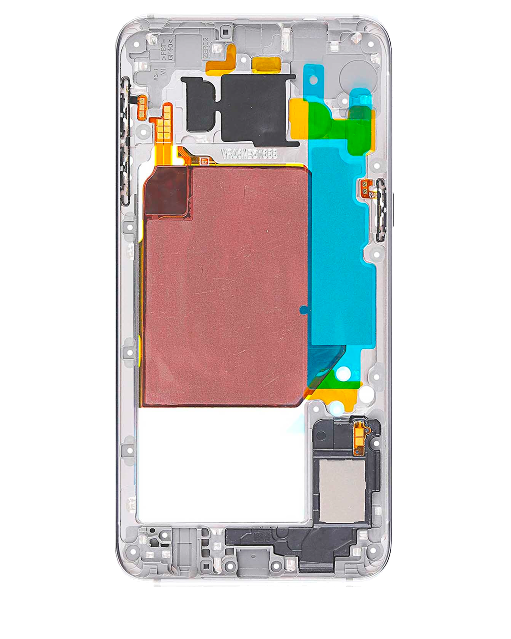 Midframe/Rahmen für Samsung Galaxy S6 Edge (Silber)